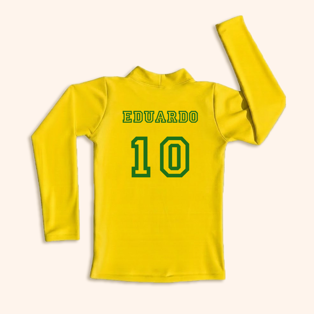 Camisa UV do Brasil - De 0 a 16 Anos | Copa do Mundo 2026