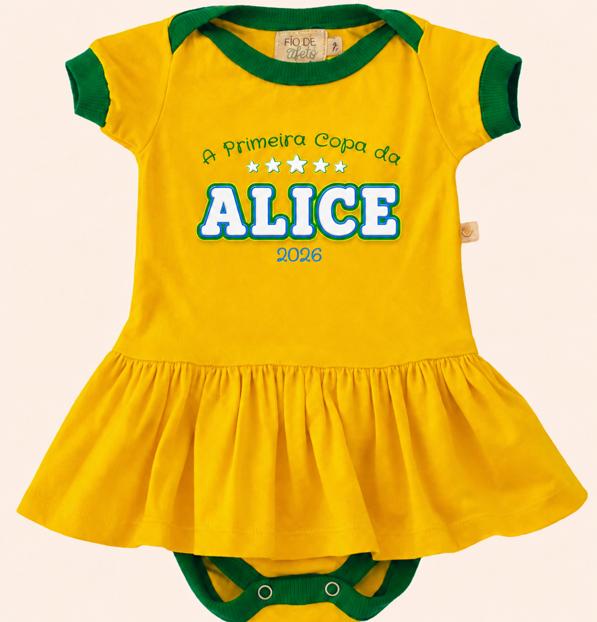 Body de Bebê do Brasil - A Primeira Copa | Copa do Mundo 2026
