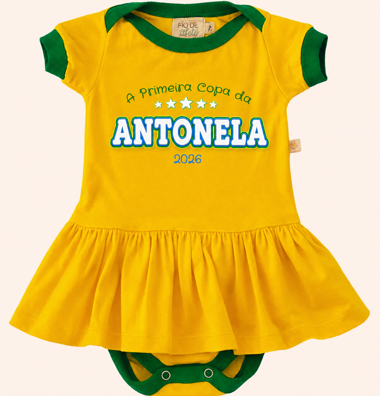 Body de Bebê do Brasil - A Primeira Copa | Copa do Mundo 2026