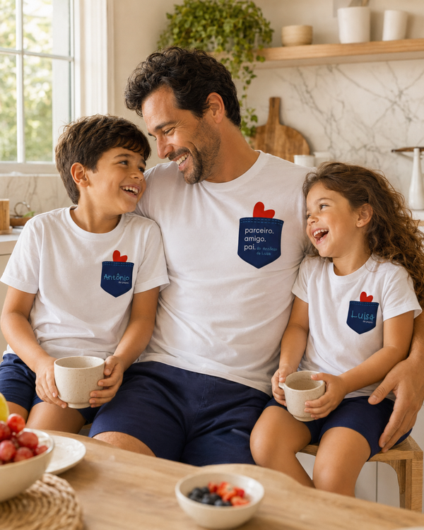 Pijama Infantil Sonhando com o Papai - Filho (a) | Dia dos Pais 2026