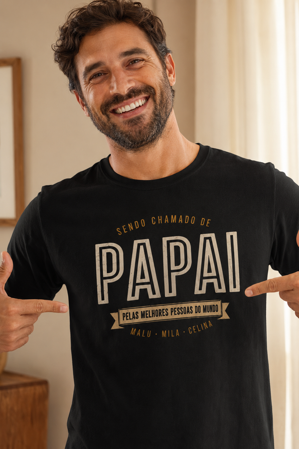 Camisa Sendo Chamado - Papai | Dia dos Pais 2026