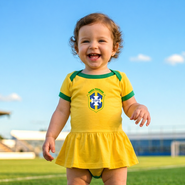 Body de Bebê - Minha Primeira Copa | Copa do Mundo 2026