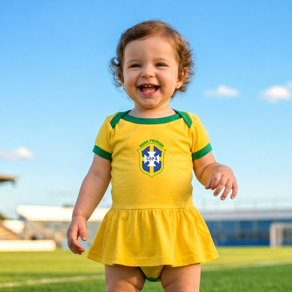 Body de Bebê - Minha Primeira Copa | Copa do Mundo 2026