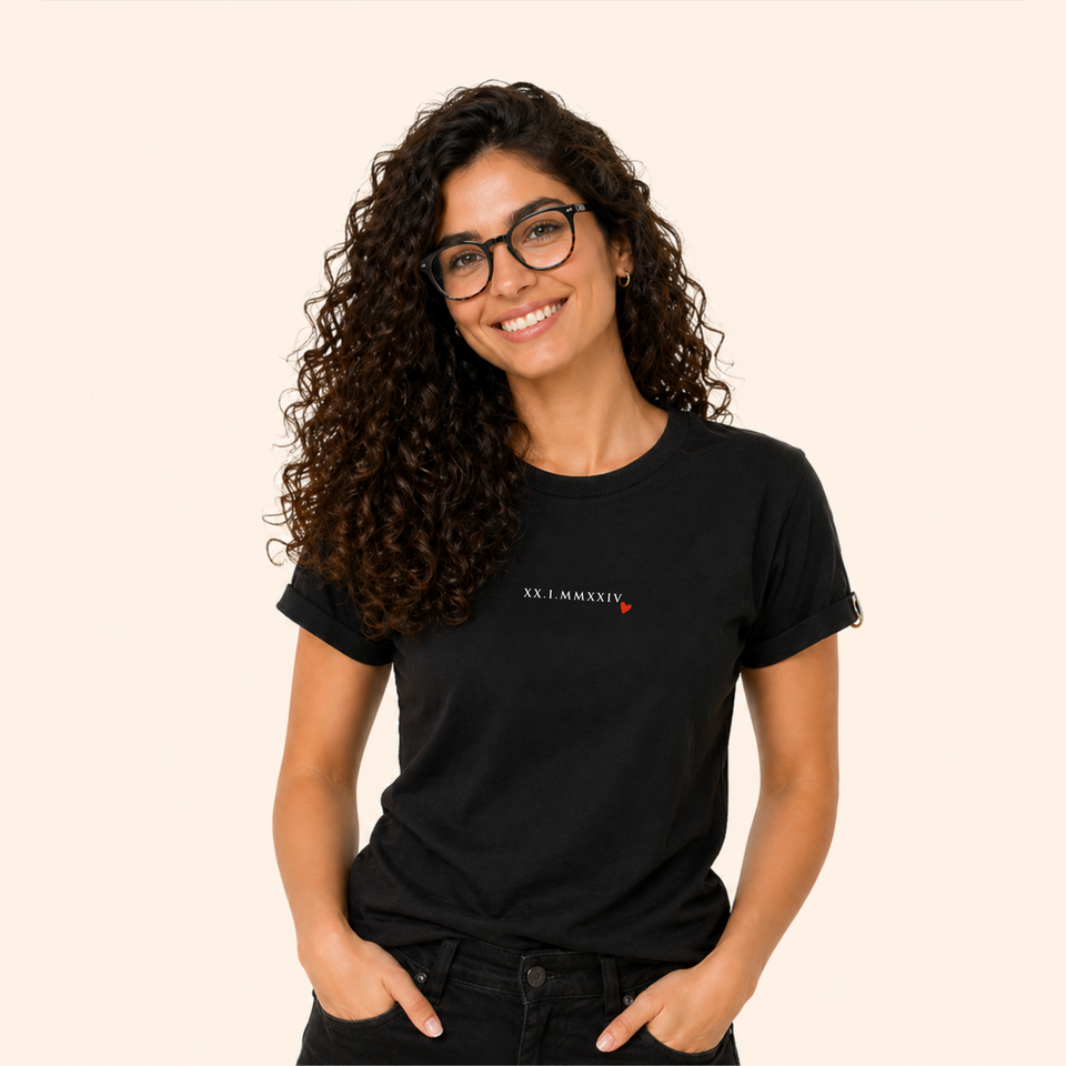 Camisa Premium - Personalizada c/ Data de Namoro