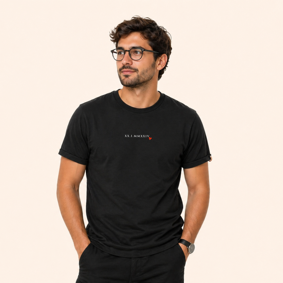 Camisa Premium - Personalizada c/ Data de Namoro