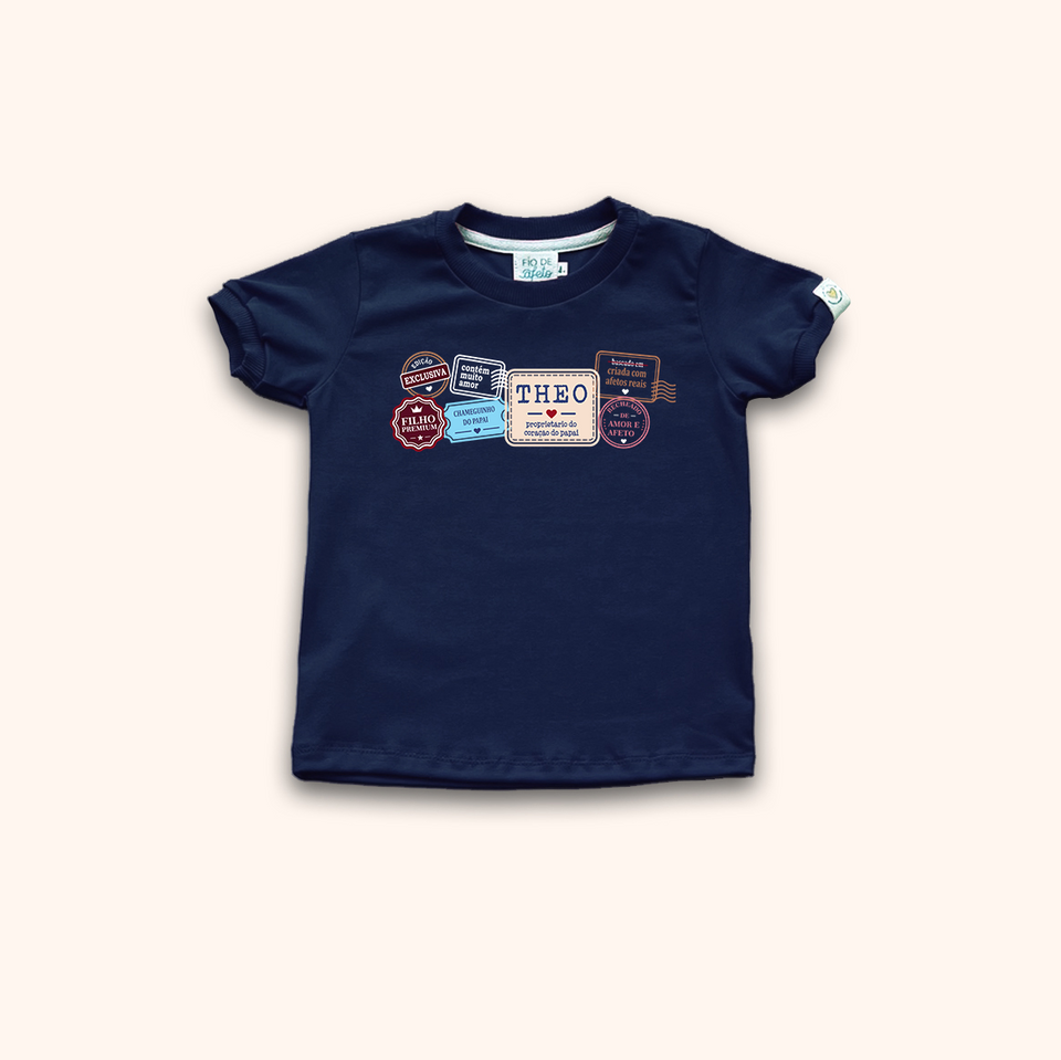 Camisa Filho - Selos de Afeto | Dia dos Pais 2026