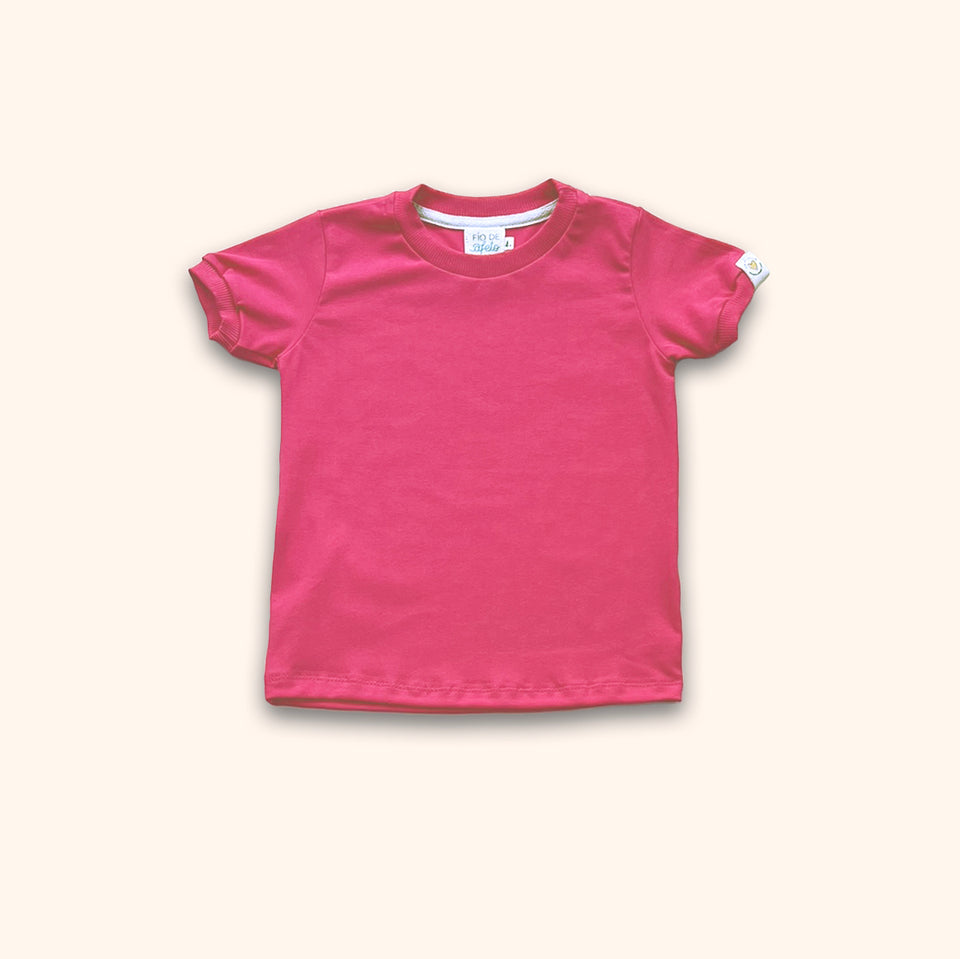 Camisa Básica Algodão Premium - Infantil