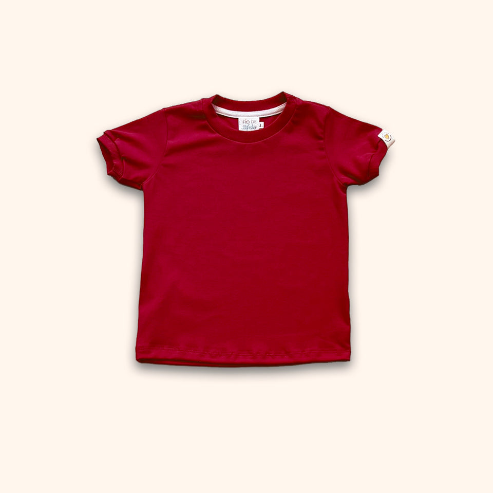 Camisa Básica Algodão Premium - Infantil