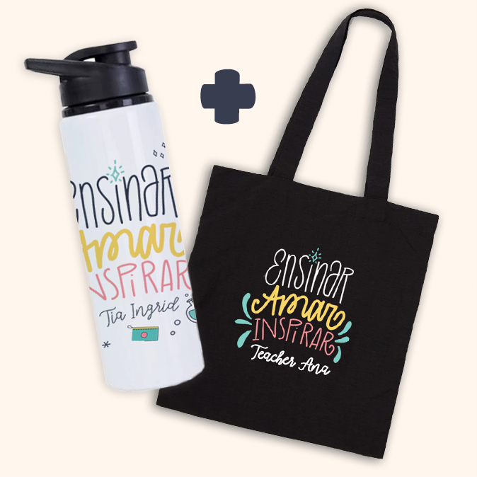 Kit Garrafa + Totebag