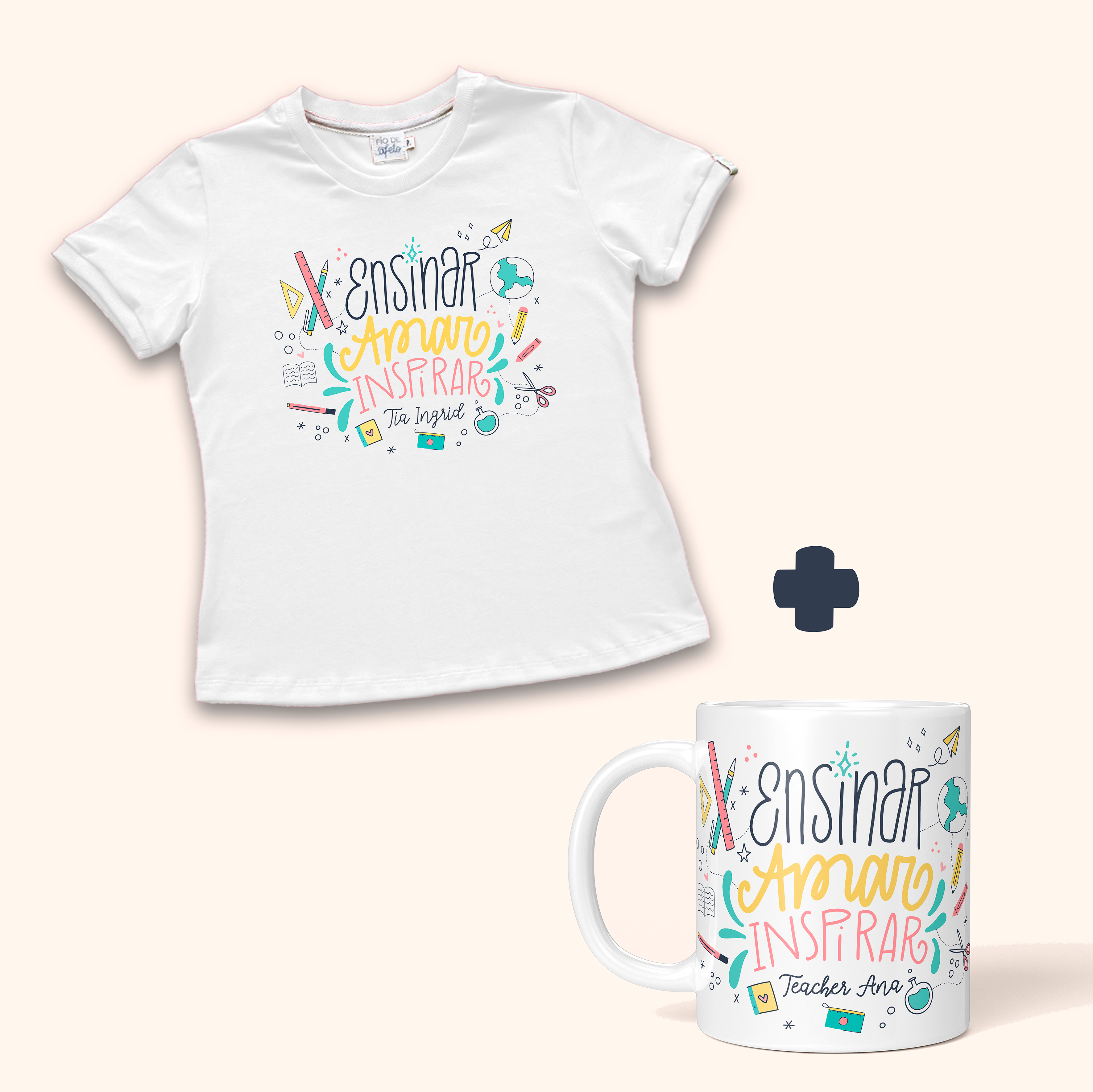 Kit Saber - Camisa + Caneca