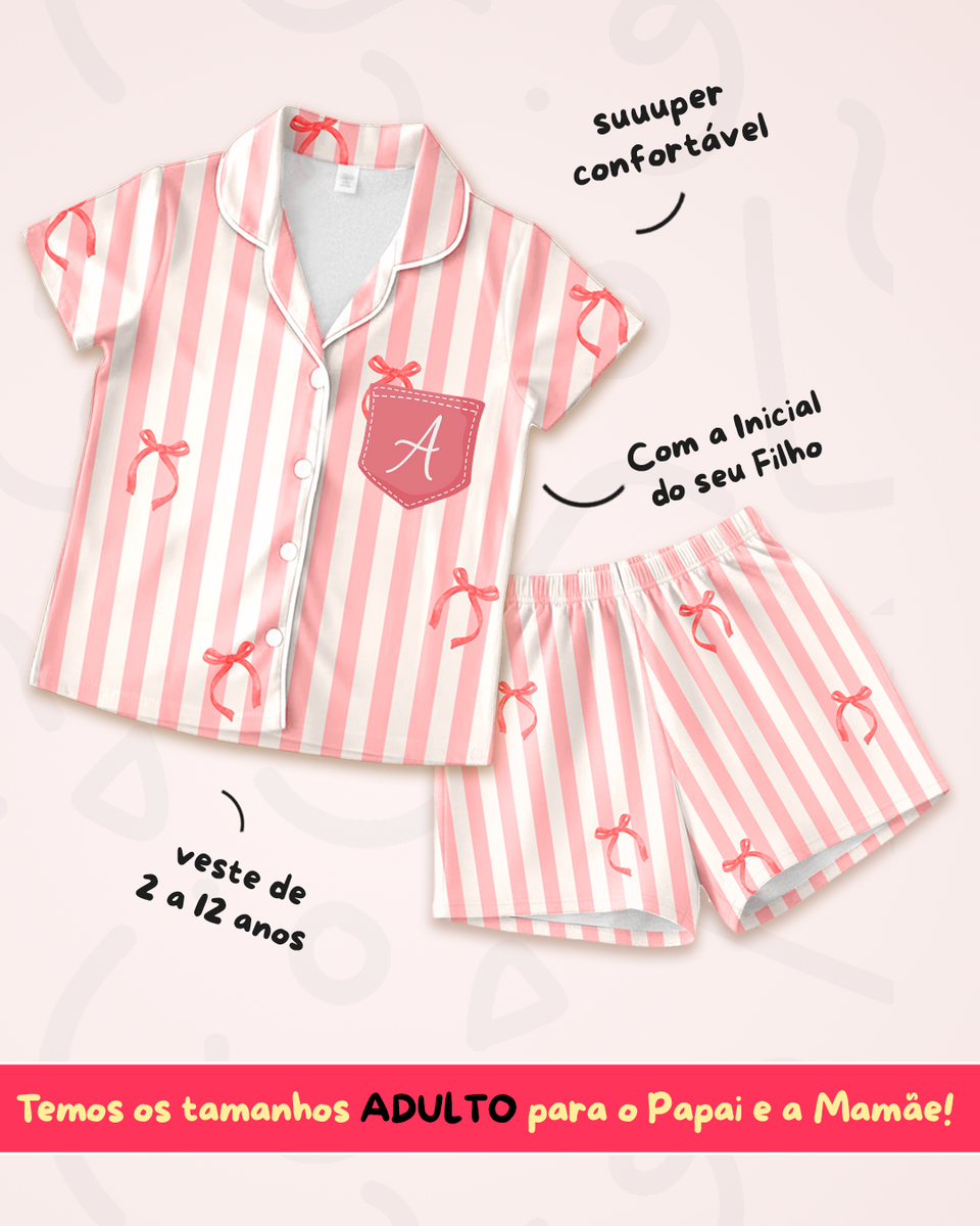 Monte seu Kit: 3 Pijamas Infantis Personalizados por R$99,90 cada