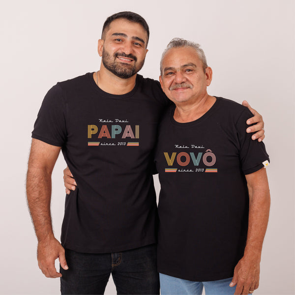 Camisa Adulto Personalizada Dia dos Pais - Vovô Vintage