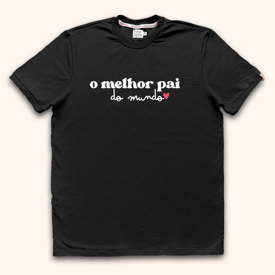 Camisa Adulto Melhor Pai do Mundo | Dia dos Pais 2026