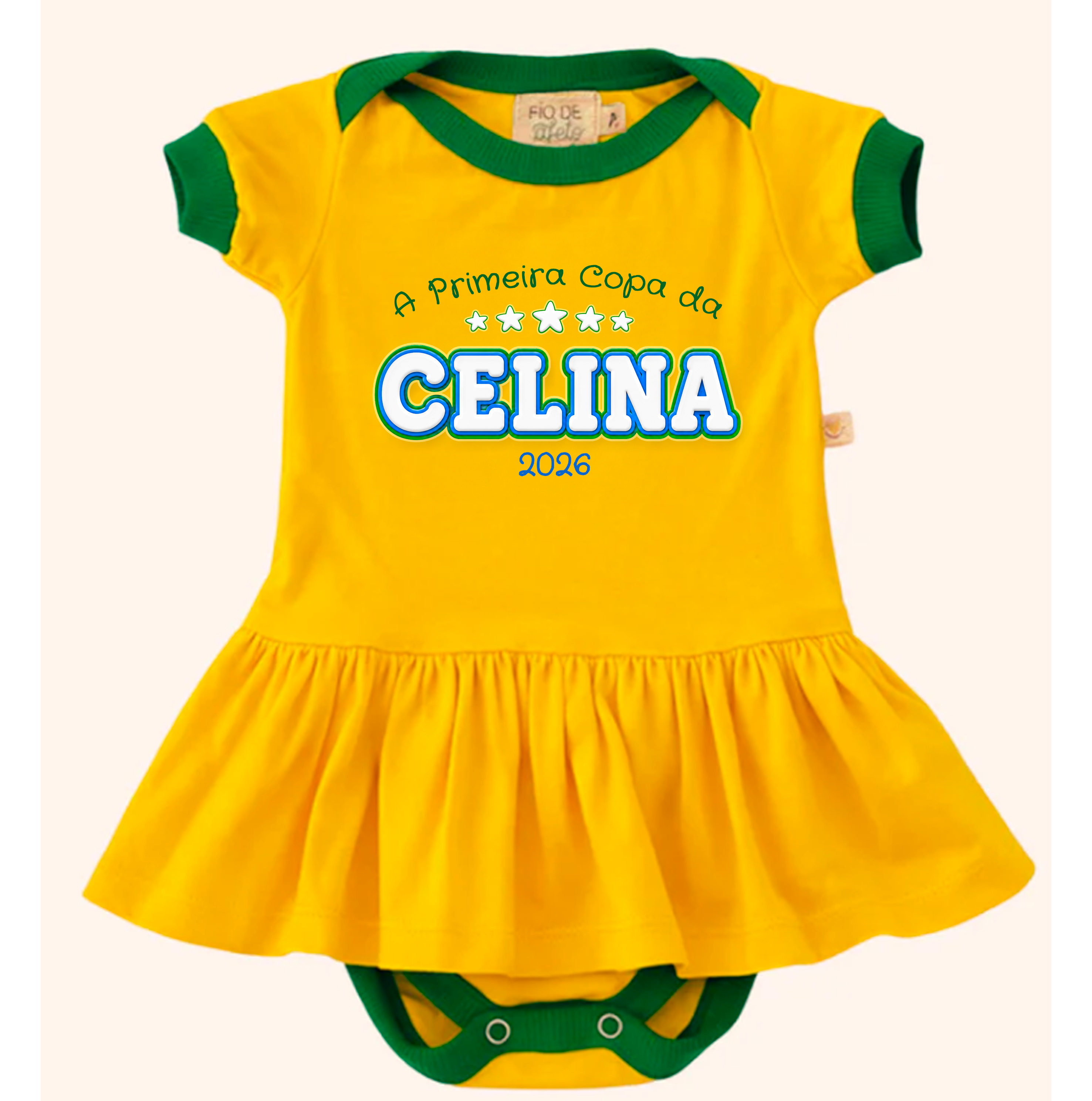 Body de Bebê do Brasil - A Primeira Copa | Copa do Mundo 2026