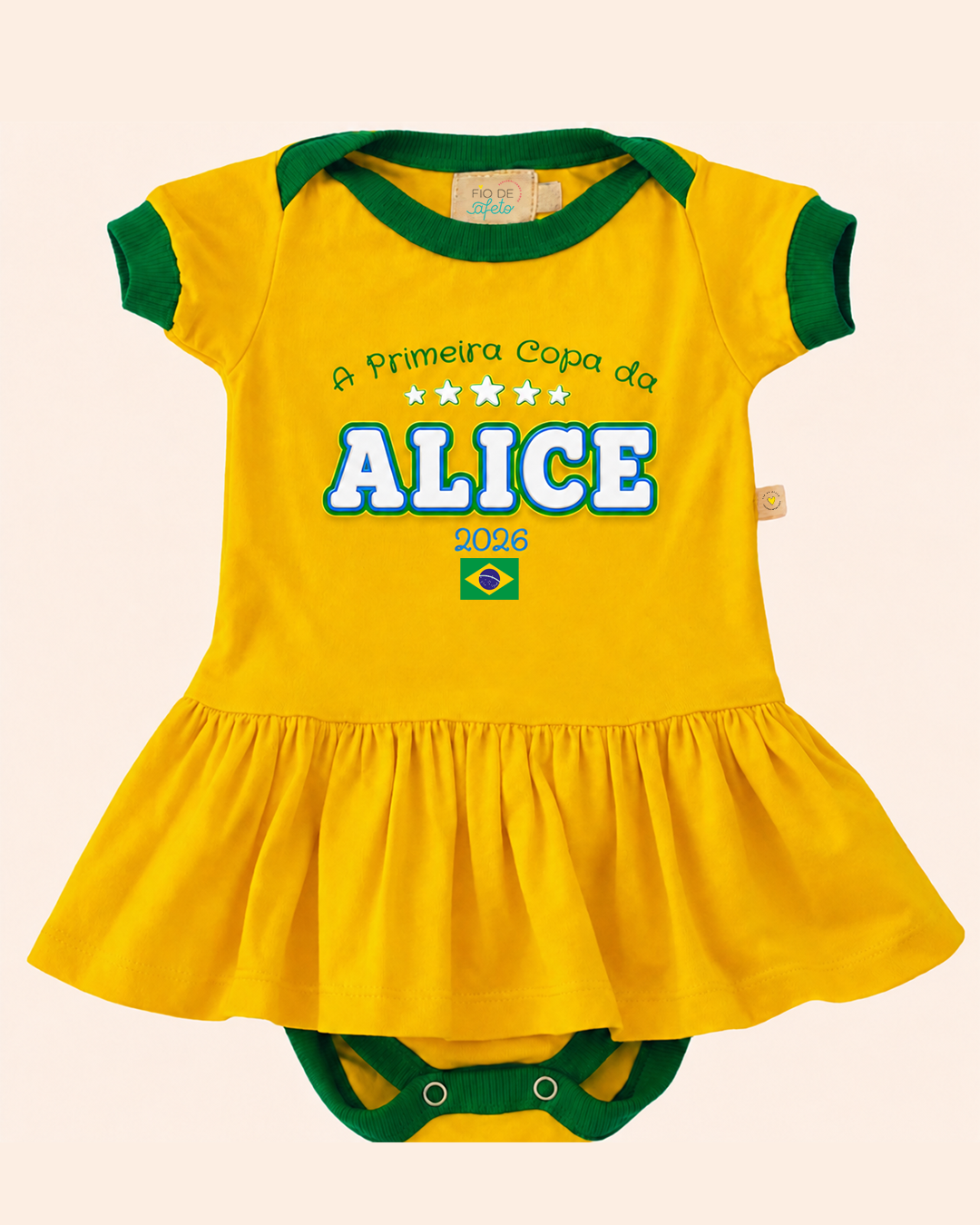 Body de Bebê do Brasil - A Primeira Copa | Copa do Mundo 2026