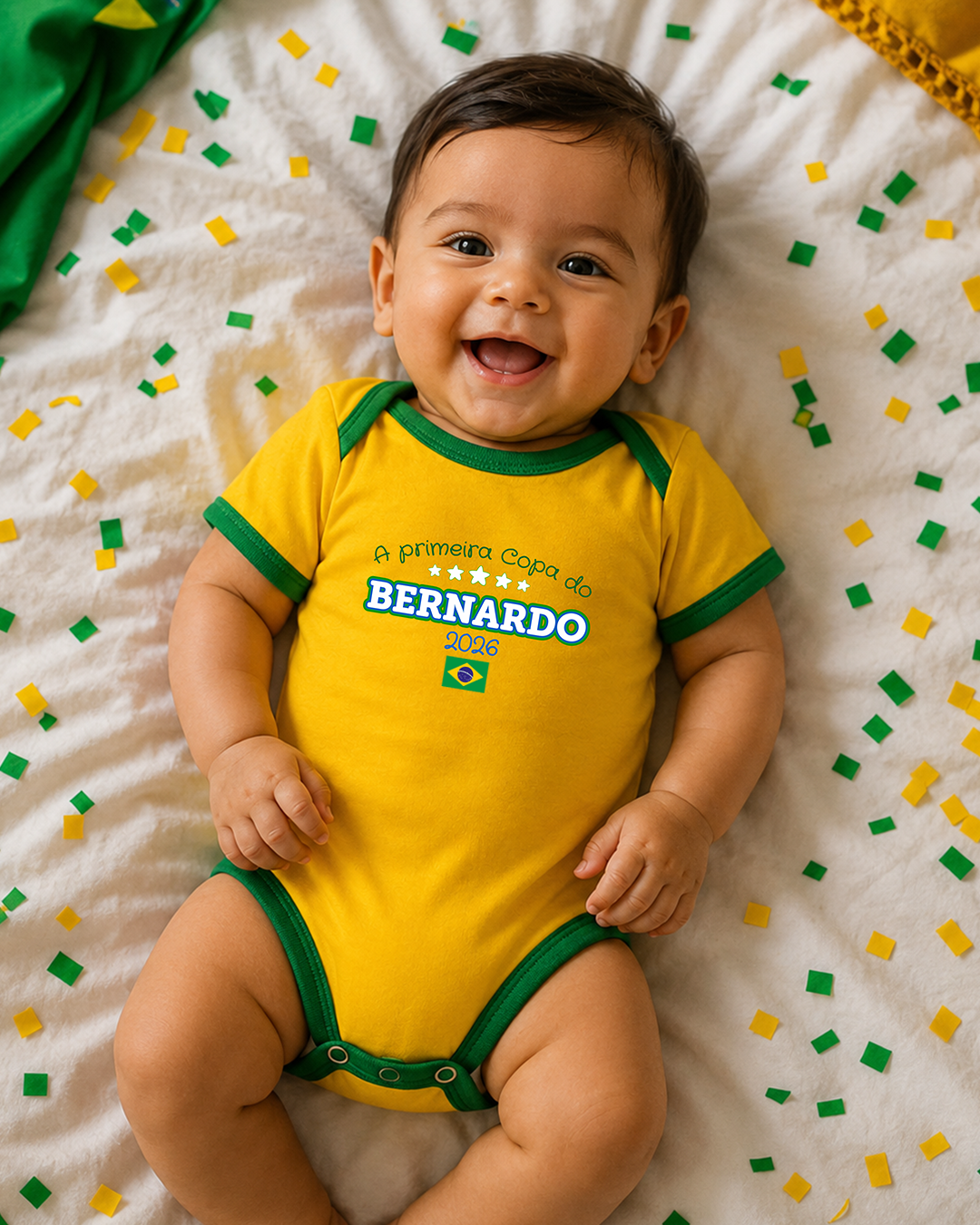 Body de Bebê do Brasil - A Primeira Copa | Copa do Mundo 2026