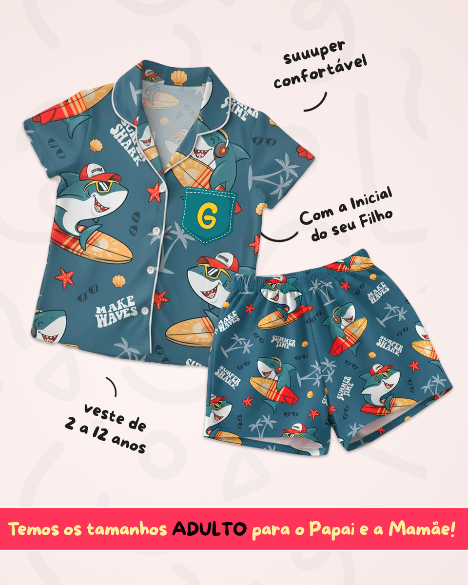 Monte seu Kit: 3 Pijamas Infantis Personalizados por R$99,90 cada