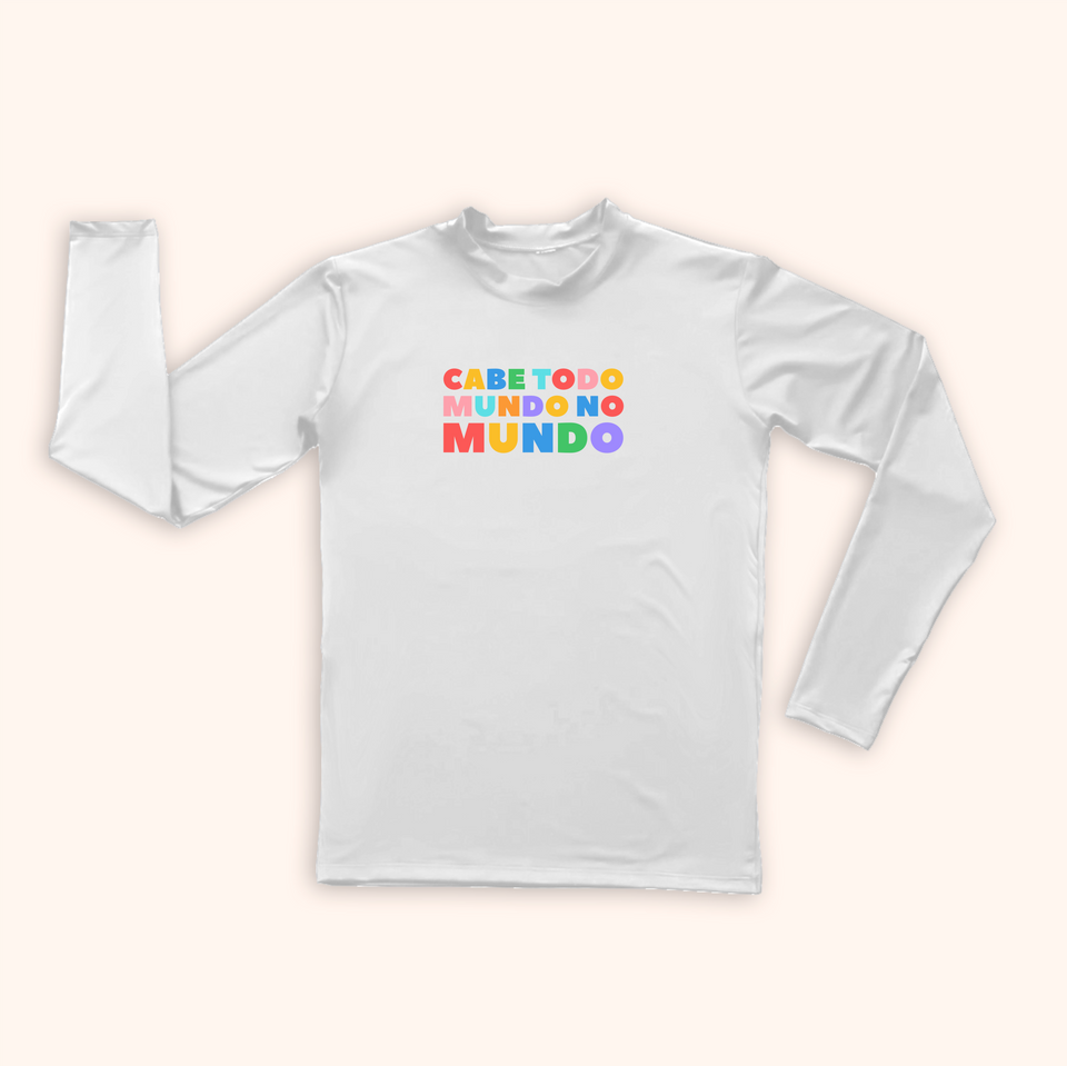 Camisa UV Infantil Cabe Todo Mundo - Infantil