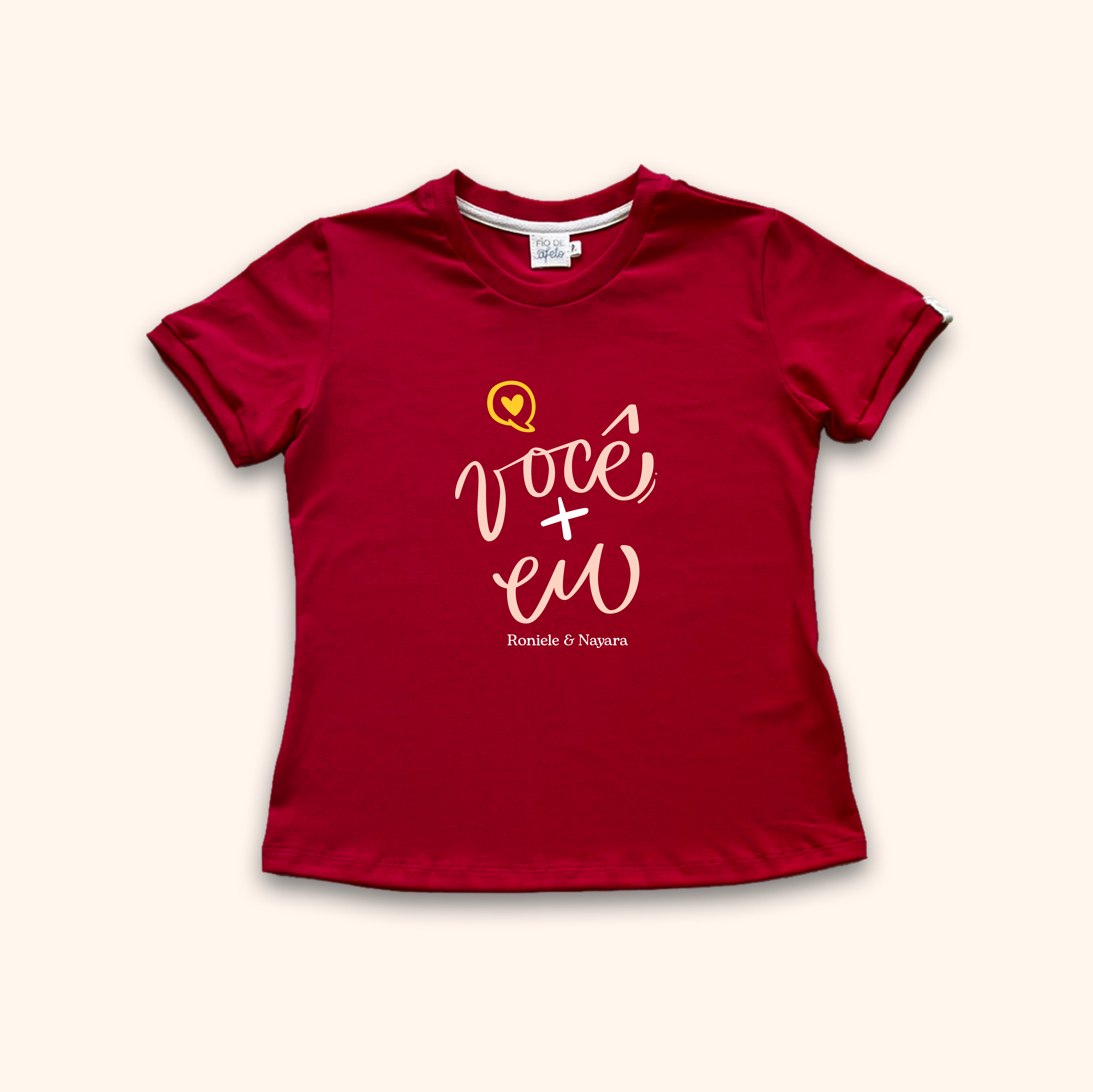 Camisa Premium Você + Eu | Dia dos Namorados