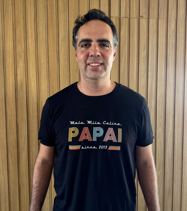 Camisa Adulto Personalizada Dia dos Pais - Papai Vintage