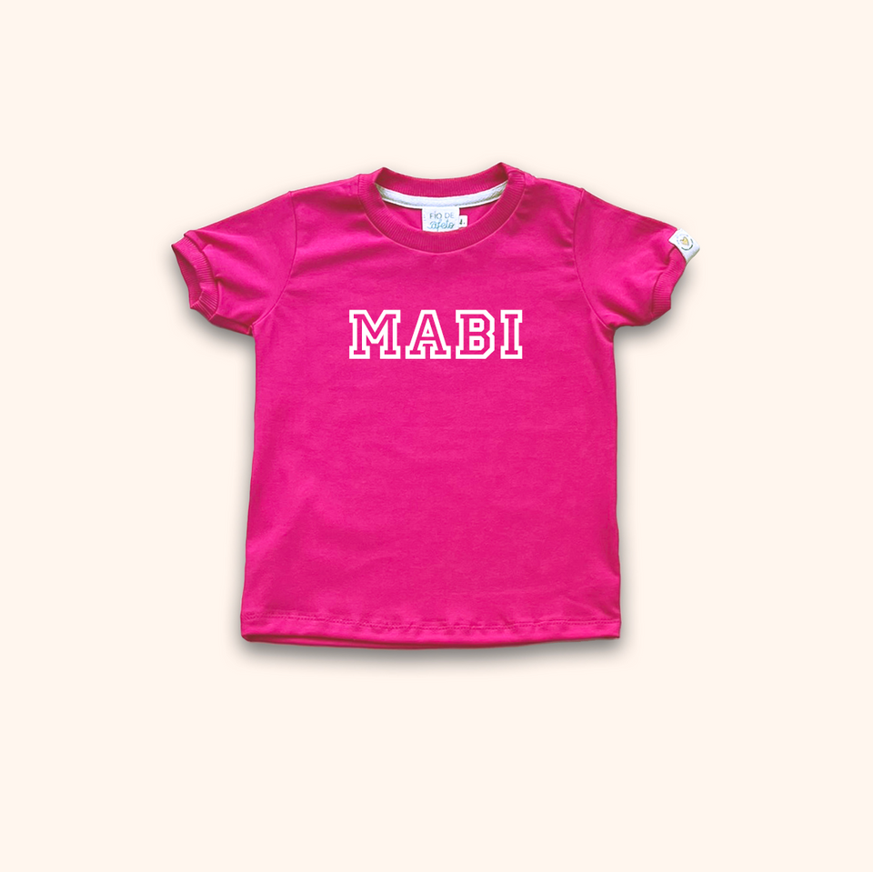 Camisa Infantil Personalizada - Nome