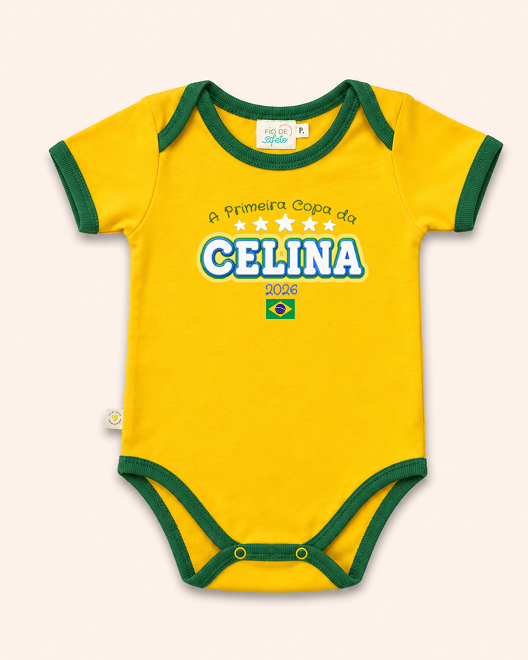 Body de Bebê do Brasil - A Primeira Copa | Copa do Mundo 2026