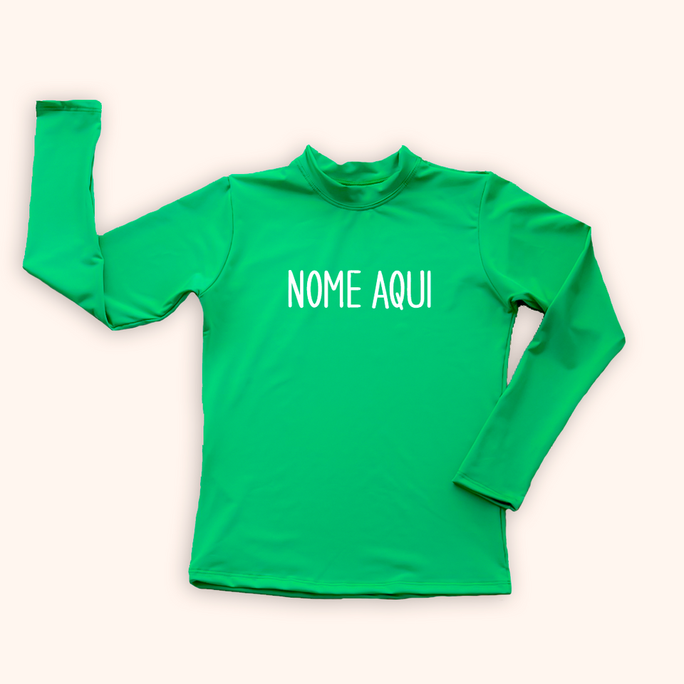 Camisa UV Infantil - Verde