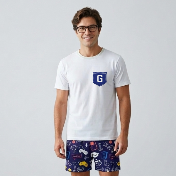 Pijama Adulto Básico - Gamer