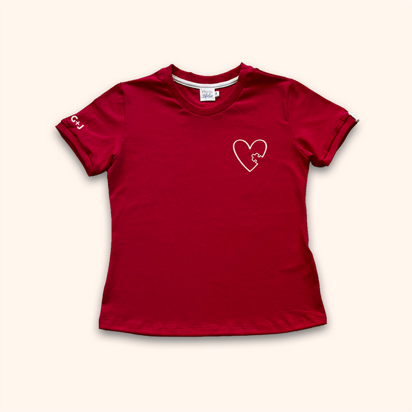 Camisa Casal Personalizada - Quebra-Cabeça