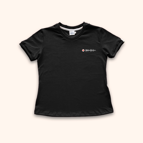 Camisa Adulto Personalizada Musica do Casal - Spotify Code