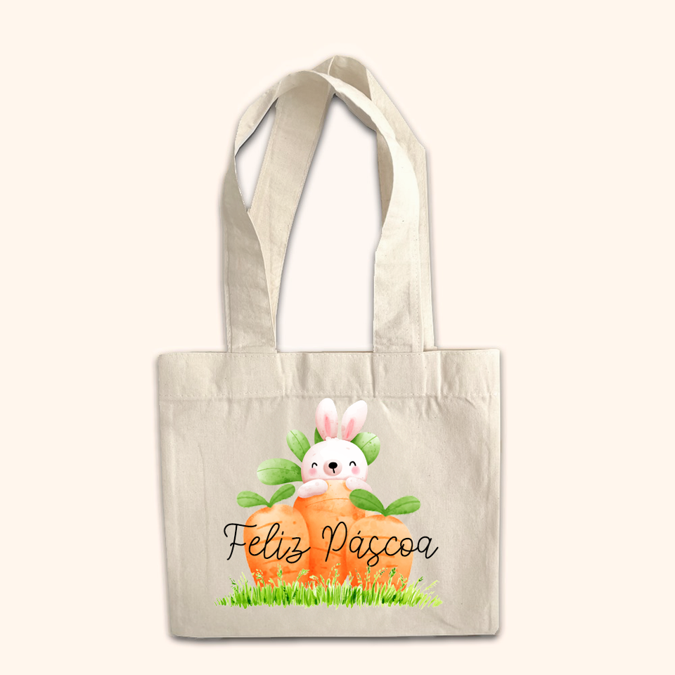 Brinde Ecobag Feliz Páscoa