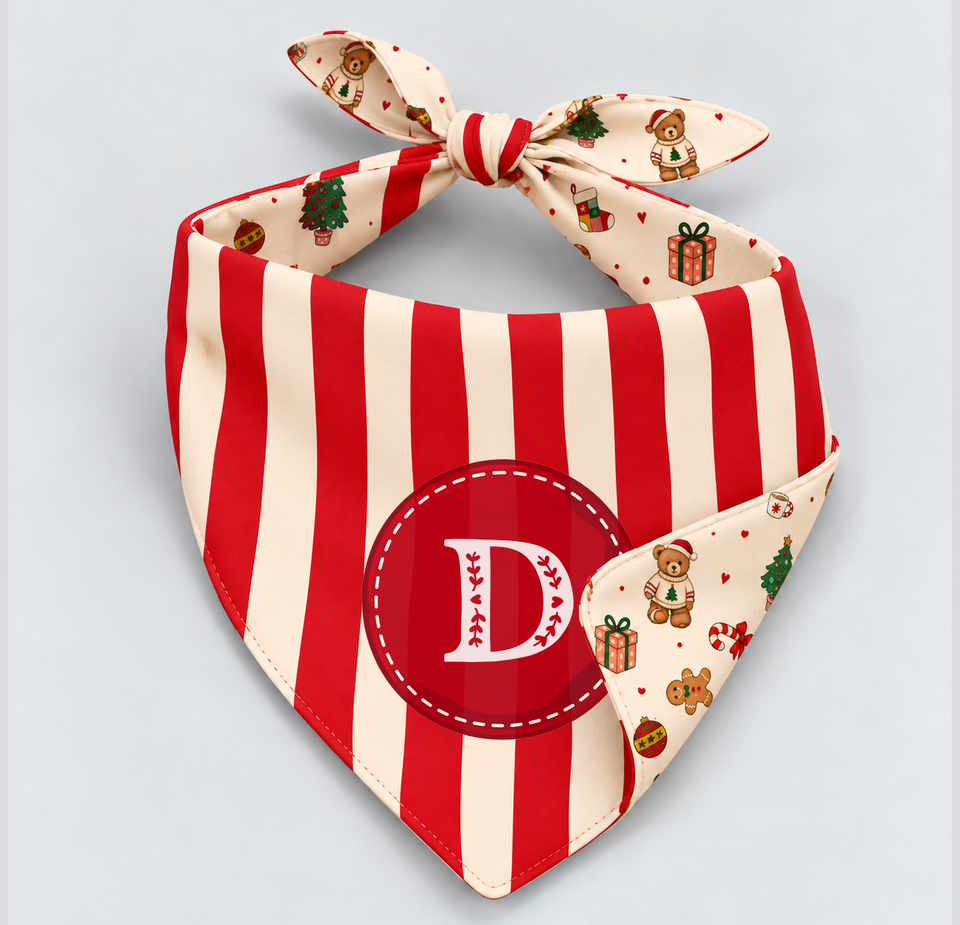 Bandana Pet De Natal Personalizada | Natal 2026