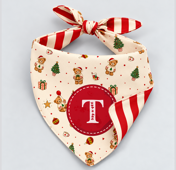 Bandana Pet De Natal Personalizada | Natal 2026