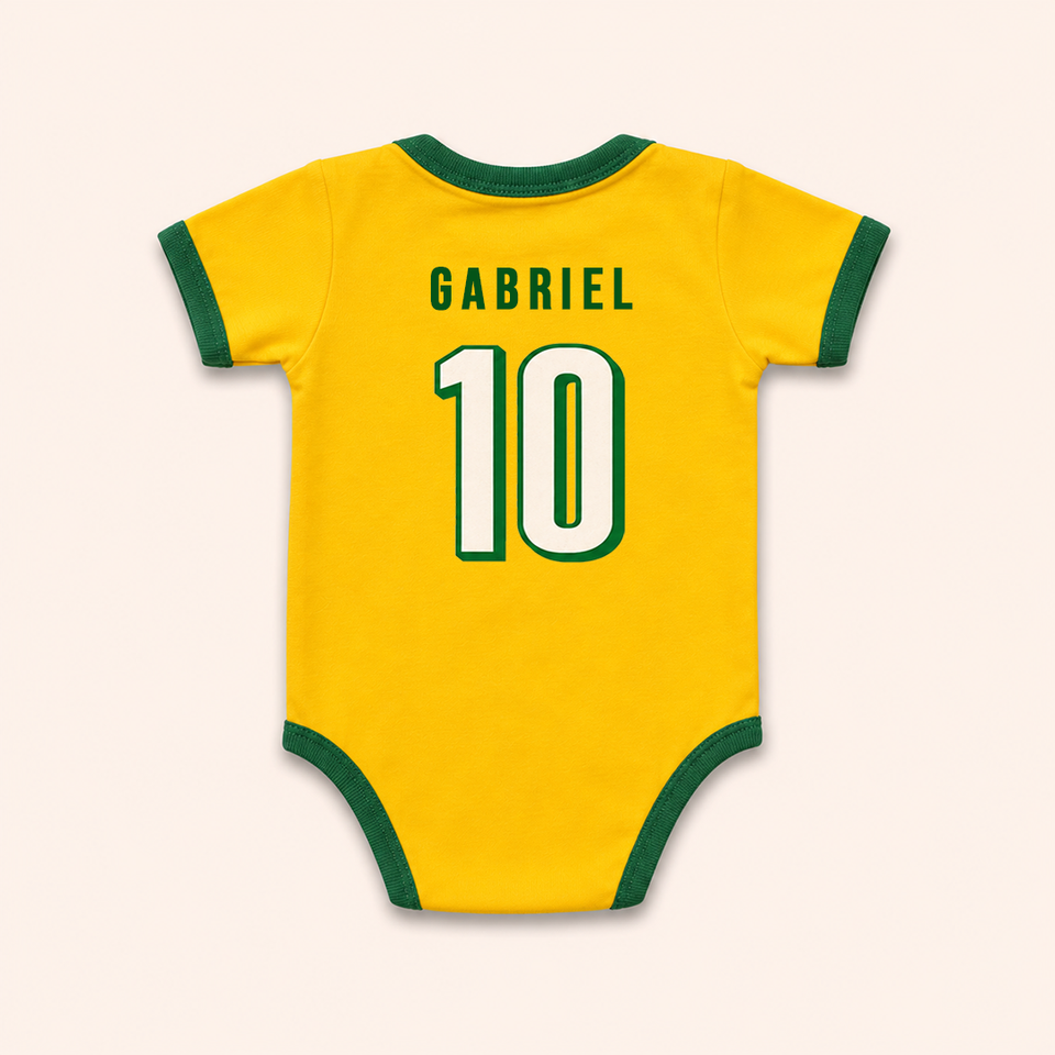 Body de Bebê - Brasil Rumo ao Hexa | Copa do Mundo 2026