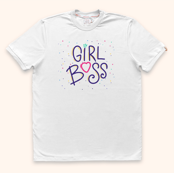 Camisa Dia da Mulher - Girl Boss