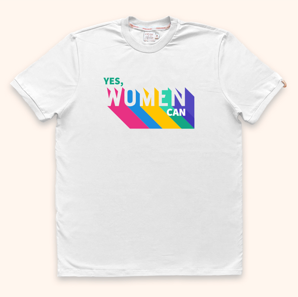 Camisa Dia da Mulher - Yes Woman Can