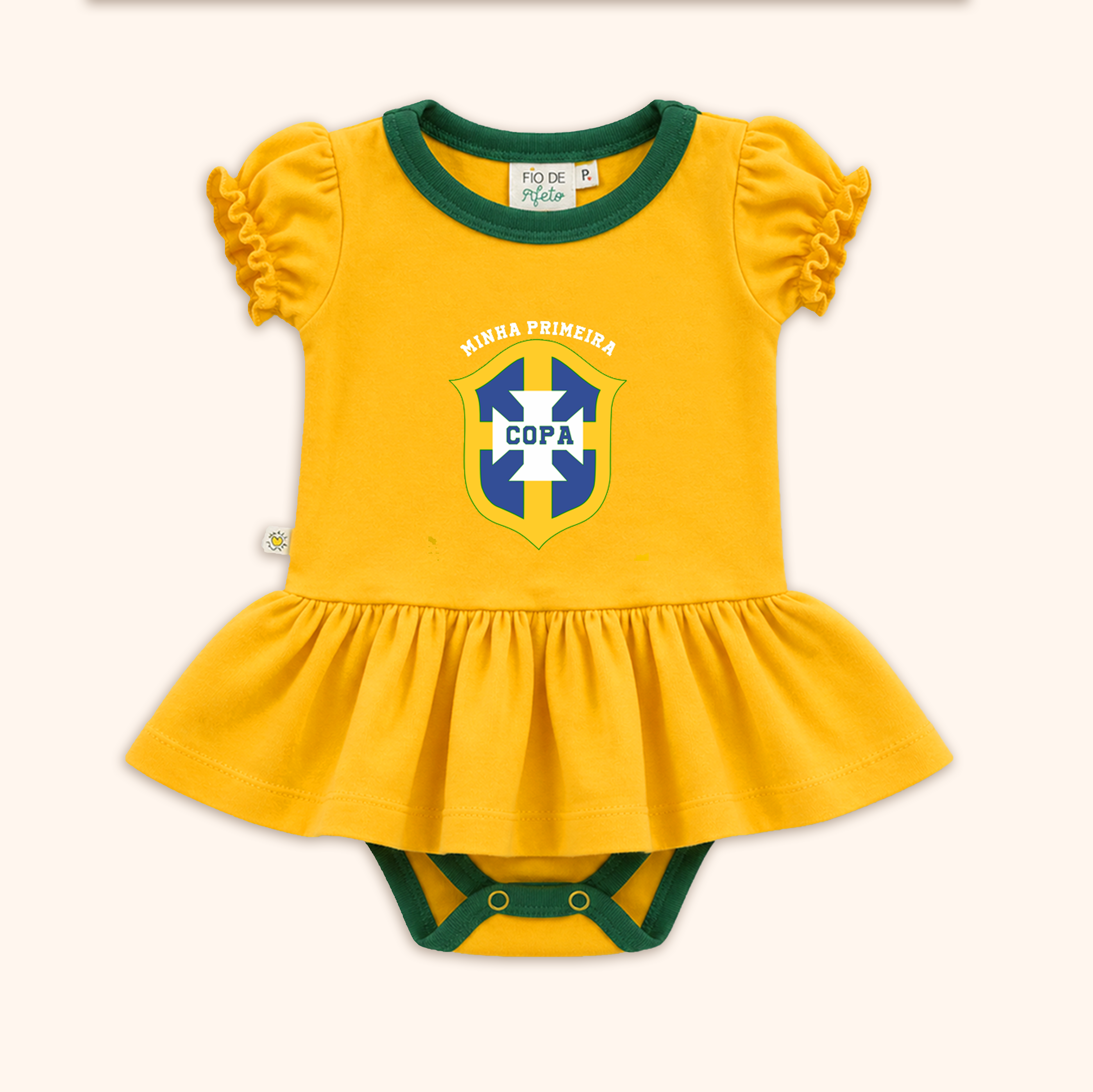 Body de Bebê - Minha Primeira Copa | Copa do Mundo 2026