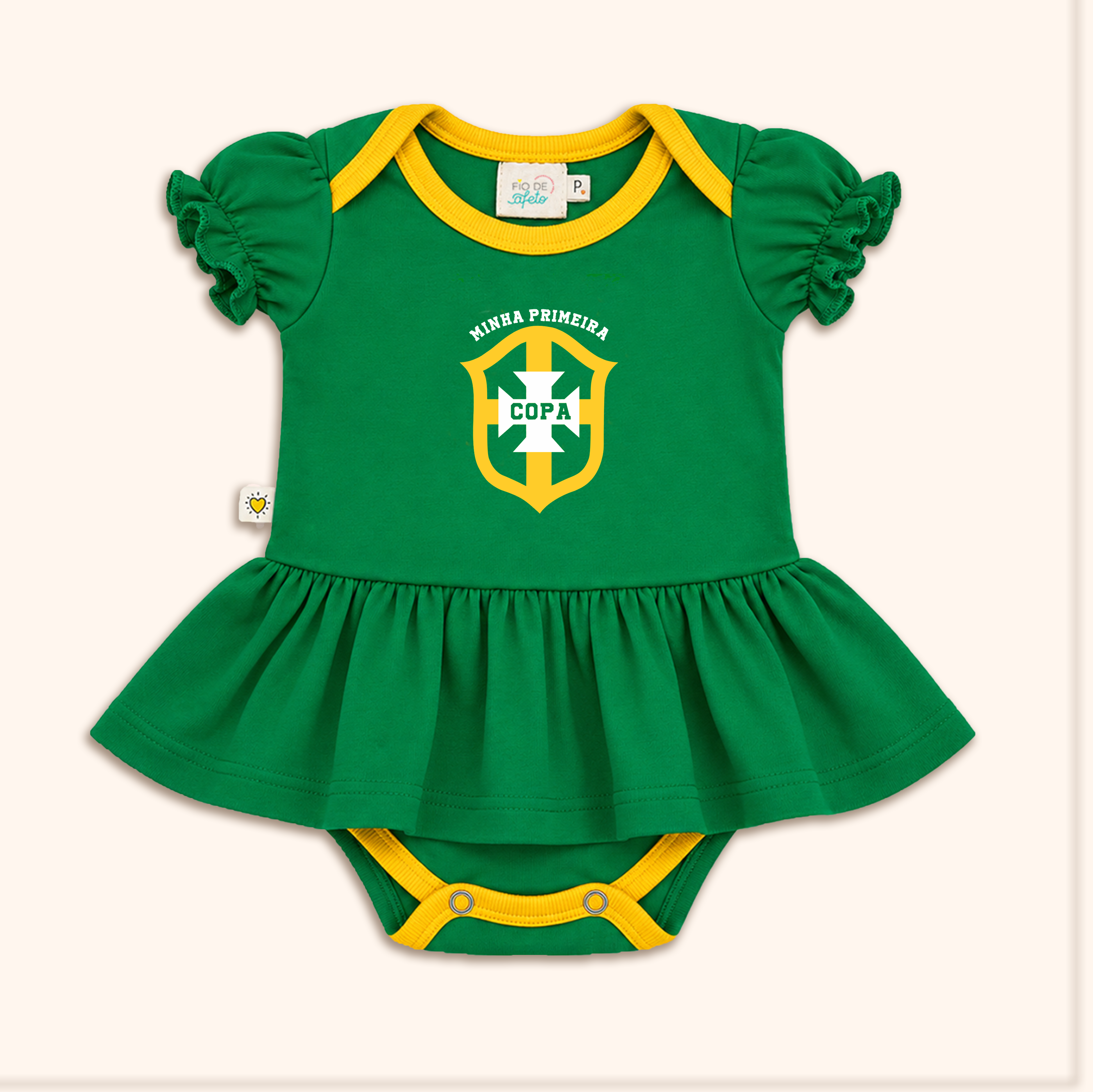 Body de Bebê - Minha Primeira Copa | Copa do Mundo 2026