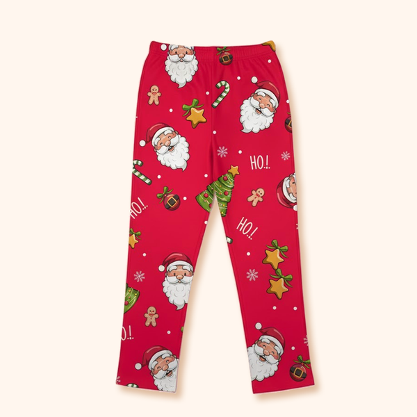 Calça de Pijama INFANTIL de Natal - Papai Noel