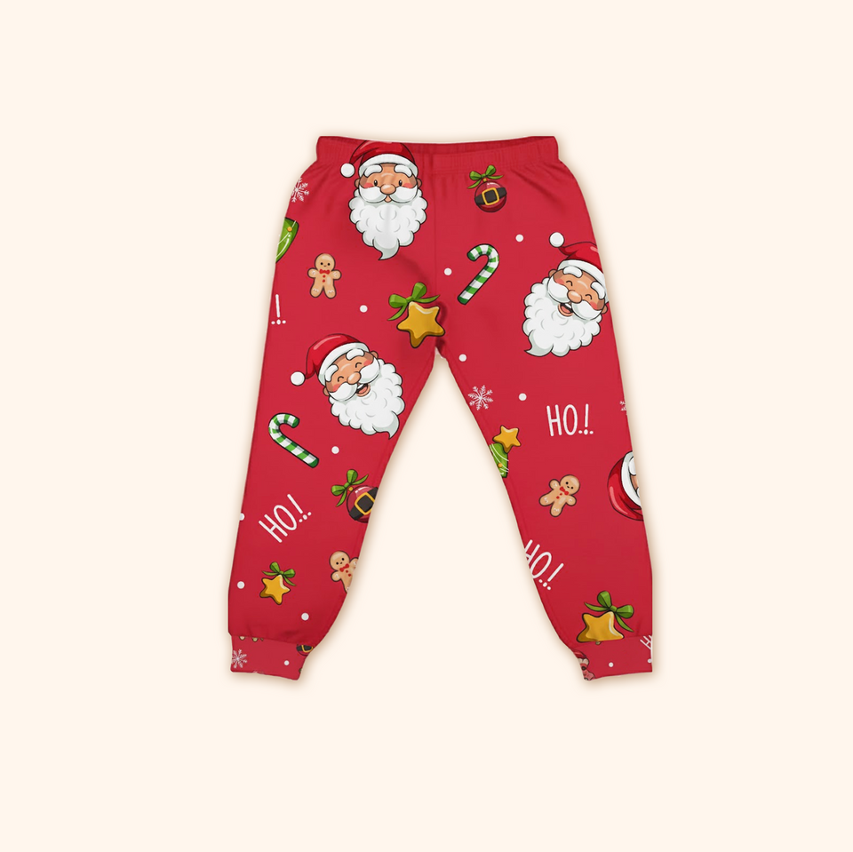 Calça de Pijama BABY Natal - Papai Noel