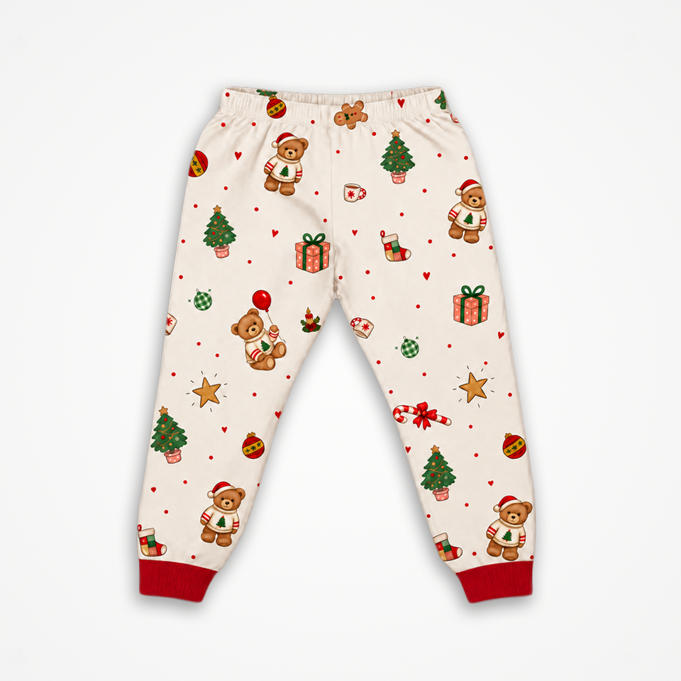 Calça de Pijama Bebê Ursos | Natal 2026