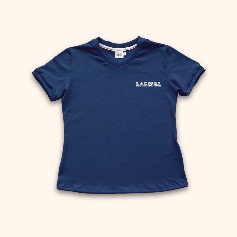 Camisa Personalizada Baby Look - Minimal