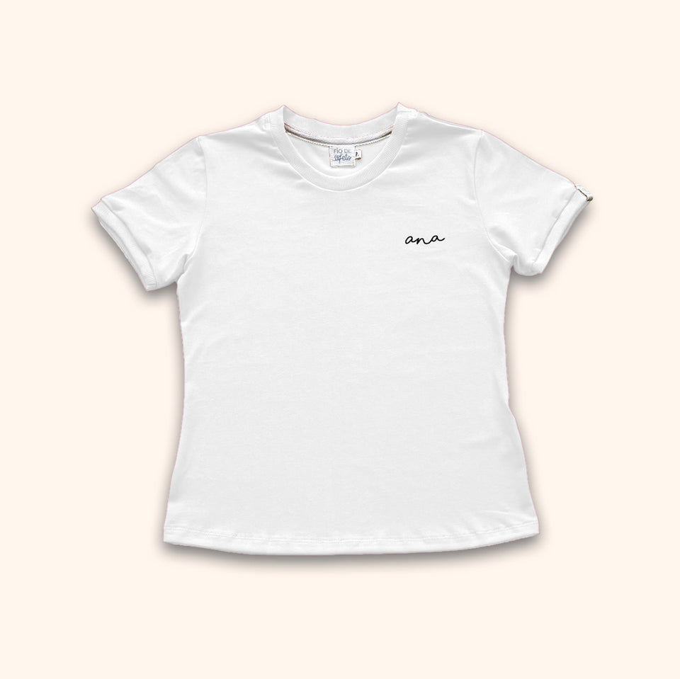 Camisa Personalizada Baby Look - Minimal