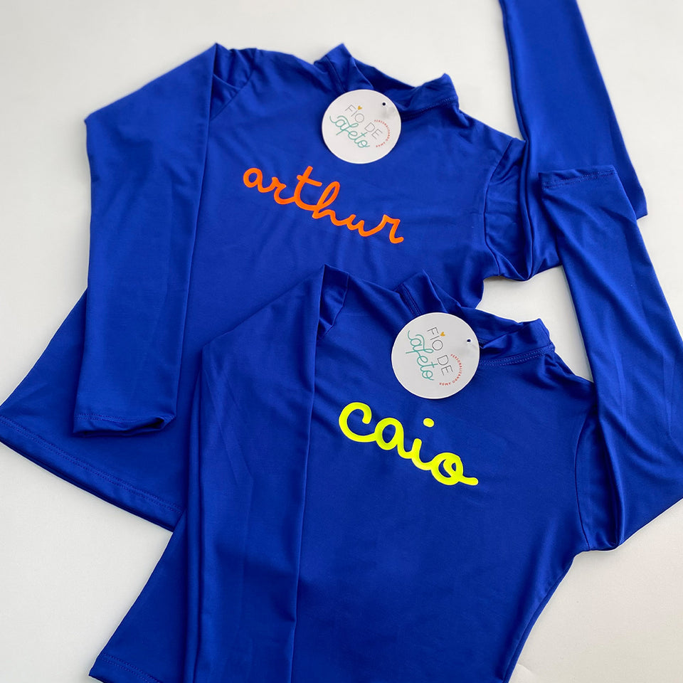 Camisa UV Bebê Personalizada - Nome