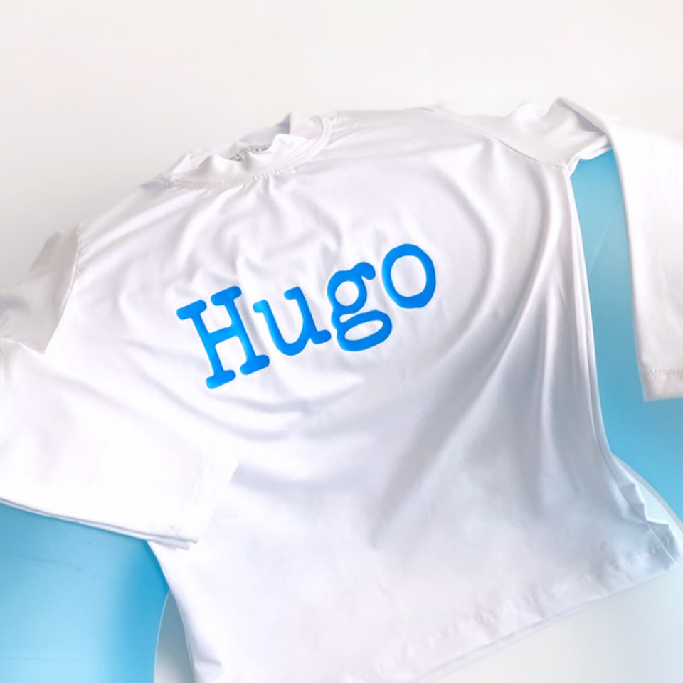 Camisa UV Infantil Personalizada - Nome