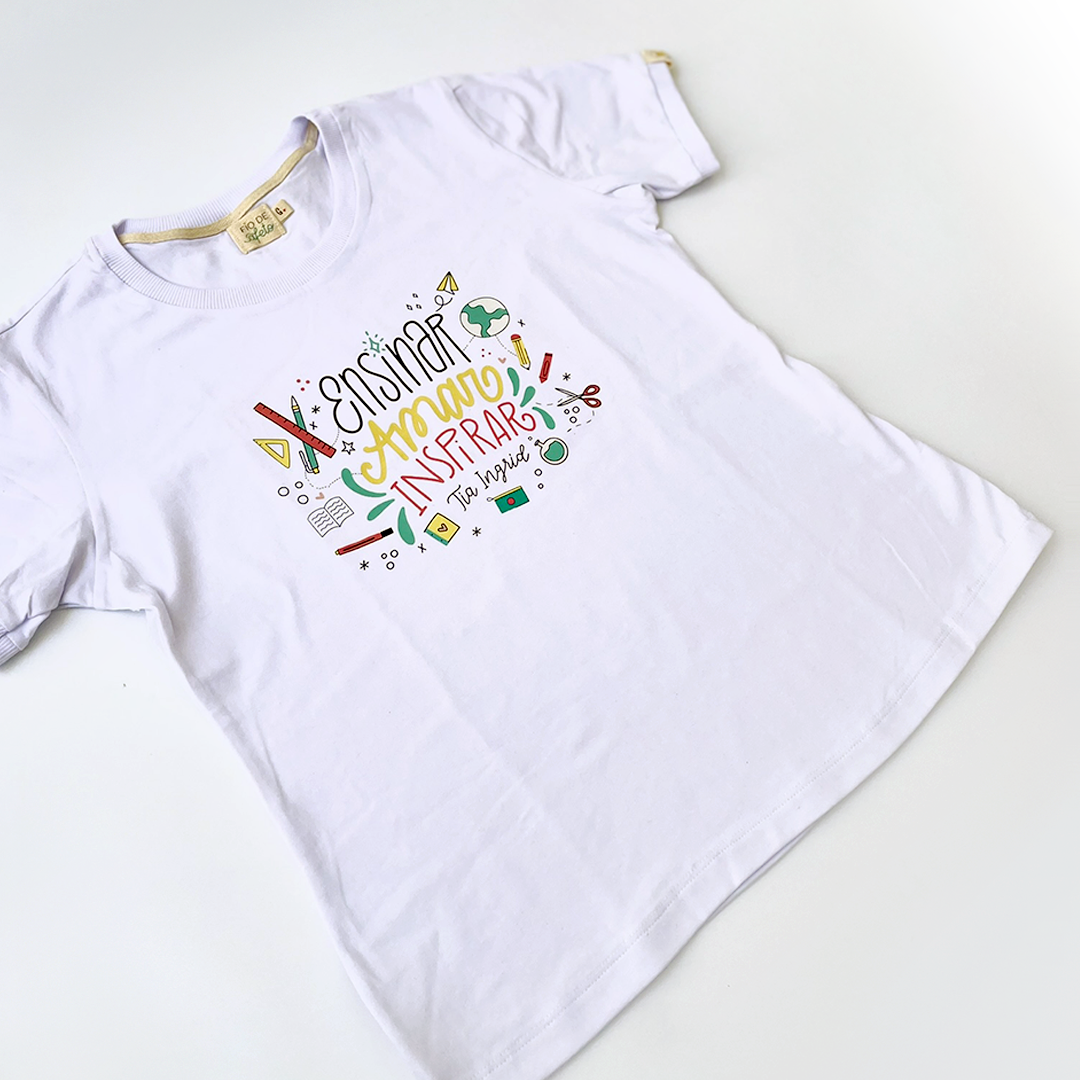 Camisa Adulto - Professor(a) por Amor