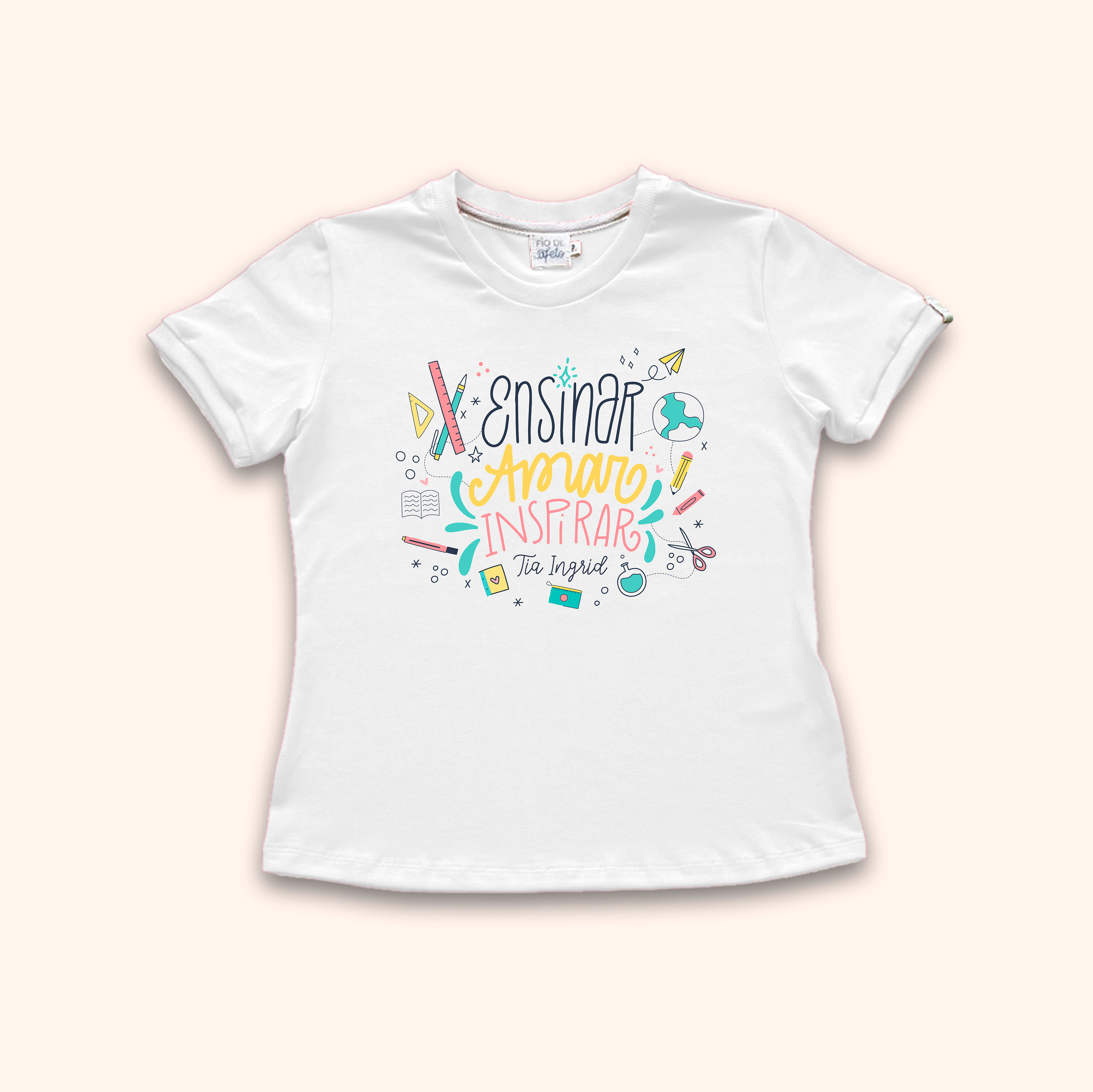 Camisa Adulto - Professor(a) por Amor