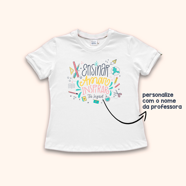 Camisa Adulto - Professor(a) por Amor