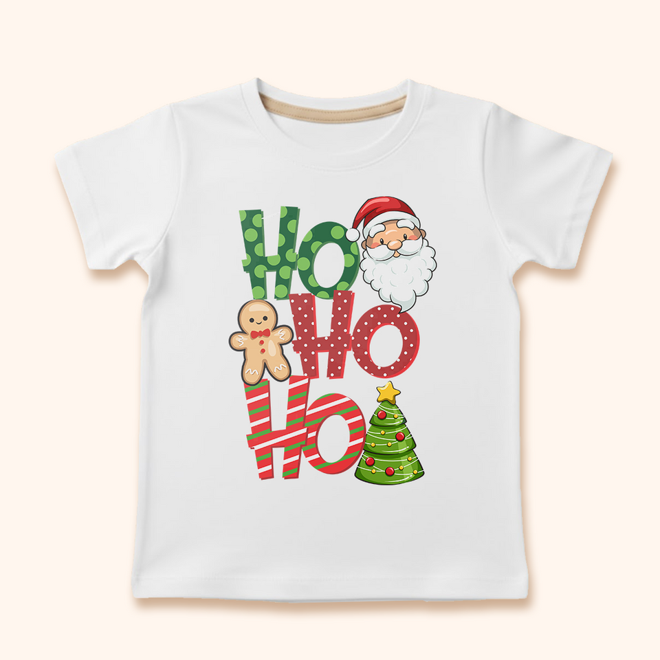 Camisa de Pijama ADULTO Básico de Natal - HoHoHo