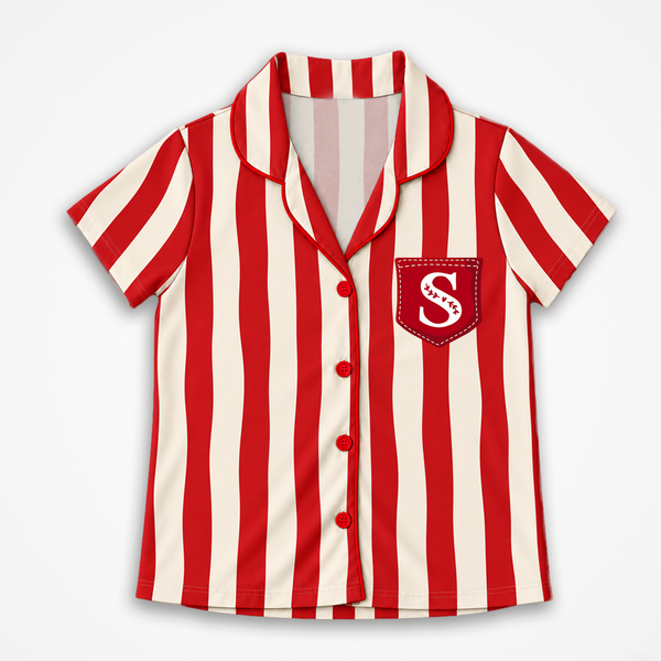 Camisa de Pijama Inglês Adulto Listras | Natal 2026